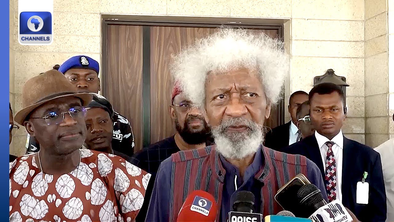 Wole Soyinka Visits Benue, Tours Projects, Factories