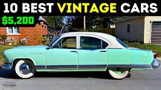 Ready to Drive or Restored: 10 Classic Cars for Sale Under $15,000