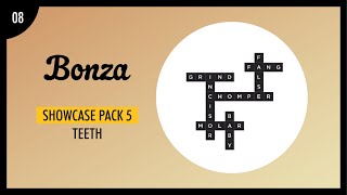 Bonza Word Puzzle | Showcase | Pack 5 | Teeth screenshot 3