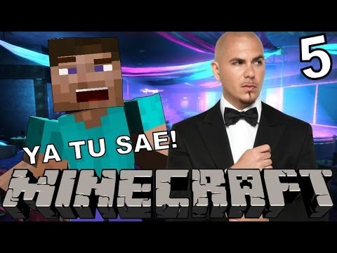 PITBULL JUGANDO MINECRAFT? | Minecraft | Parte 5 - JuegaGerman