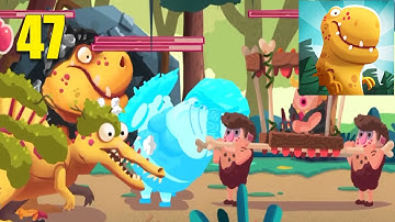 Dino Bash - Level 126-127 - All Levels Walkthrough [ Android iOS ] Gameplay