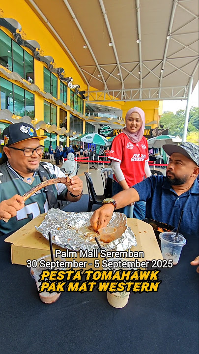 Pesta Tomahawk Pak Mat Western di Palm Mall Seremban