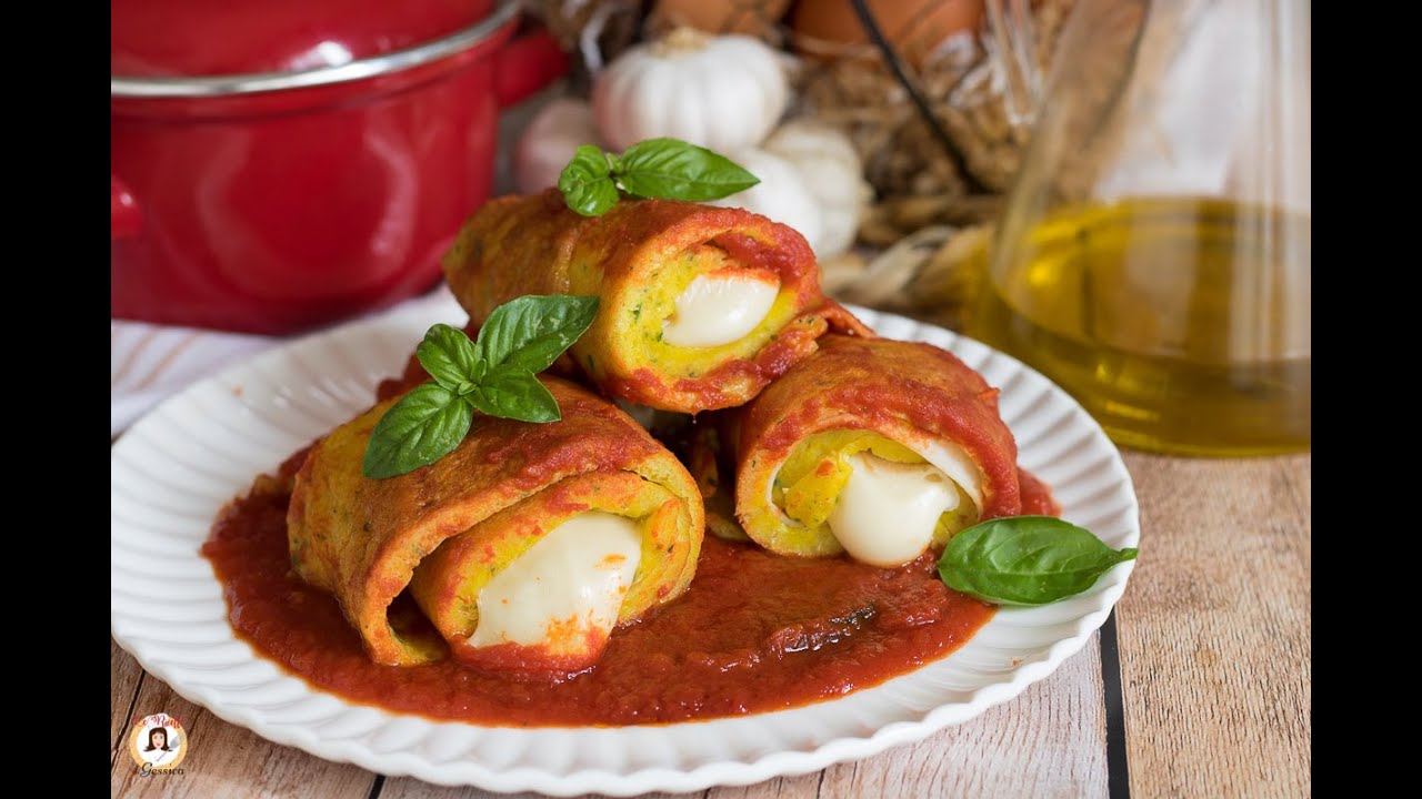 INVOLTINI DI FRITTATA AL SUGO ricetta Siciliana