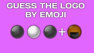 GUESS THE LOGO BY EMOJI👨📖 (emoji quiz)