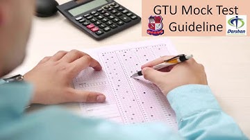 GTU Mock Test Guidelines