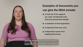 Documents to prove NDIS supports are reasonable and necessary