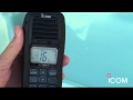 Nouvelle vhf marine icom  icm23