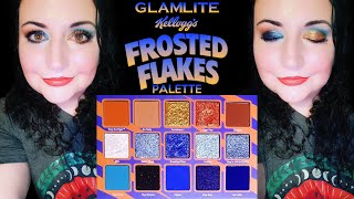 NEW!!! Frosted Flakes x Glamlite Palette Review and Tutorial