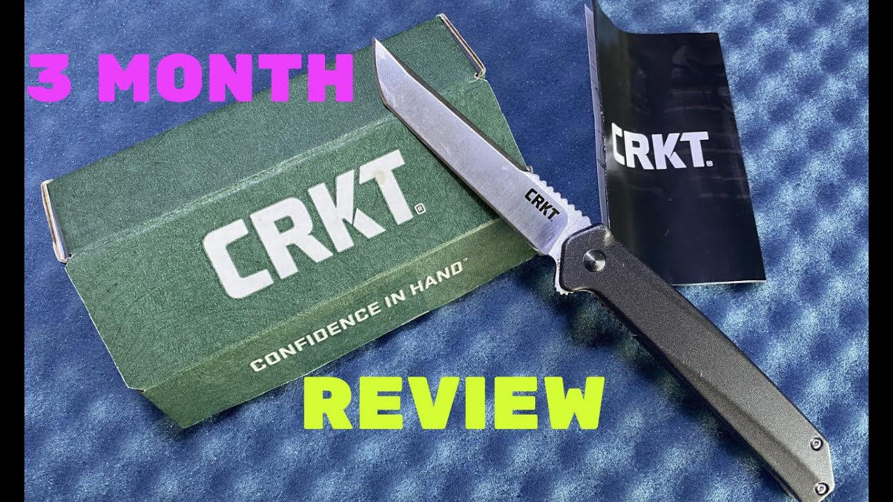 CRKT Knife Review Helical EDC Modified Tanto YouTube