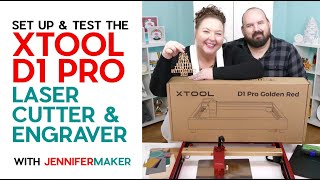 XTool D1 Pro Laser Engraver &amp; Cutting Machine - Setup, Playtest, and Review