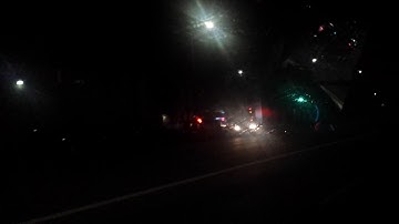 LAFD ENGINE 7 ARRIVING ON SCENE