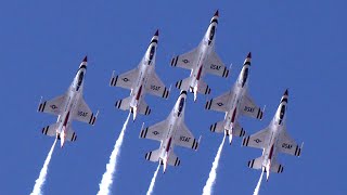 2024 Blue Angels Homecoming Airshow - USAF Thunderbirds