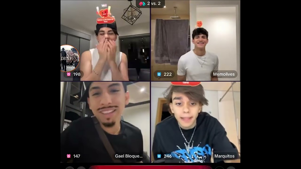 MARQUITOS VUELVE HACER LIVES,SE VA PORQUE NO LO INVITARON