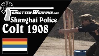 Shanghai Municipal Police Colt 1908 in Competition