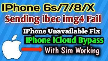 iPhone 6S/7/8/X Sending ibec.img4 Fail Solution /iCloud Bypass ios 15.8 to 17.3 with UnlockTool