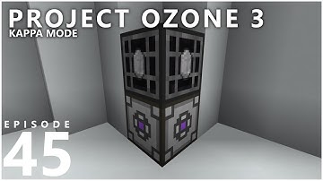 Project Ozone 3 Kappa Mode - CRYSTAL GROWING [E45] (Modded Minecraft Sky Block)