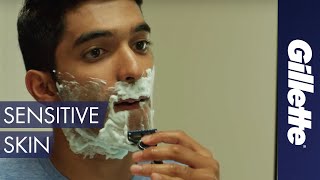 How to Shave with Sensitive Skin | Gillette