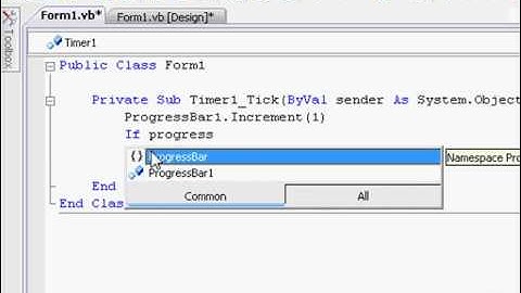 How To Make A Simple and Basic Progress Bar in Visual Basic 2008 EE