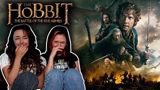 Lots of TEARS The Hobbit: The Battle of the Five Armies REACTION Bestie First Time Watching