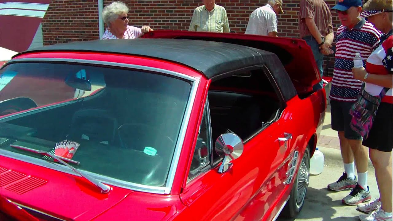 1966 Mustang concept Retractable RARE FORD Seward 4th July car show