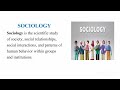 Sociology Definition in simple language #sociology #social #simpledefinition #explorepage #education