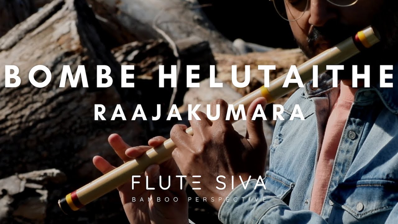 Bombe Helutaithe  Flute Instrumental  Flute Siva  Puneeth Rajkumar  Raajakumara  Vijay Prakash