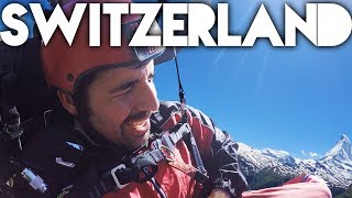 I Threw Up 200ft Over The City of Zermatt