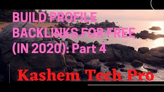 Part 4:Profile Backlinks Bangla Tutorial।Profile Backlink|Backlinks SEO Tutorial 2020#BanglaTutorial