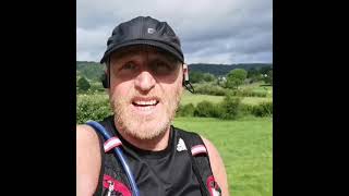 Bowland Bridge Ran 26.5 miles training 4.10.38. Some hefty hills on this run.  August 2021 ❤️