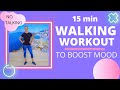 Quick 15-min Low Impact Walk at Home Workout to Improve Mood