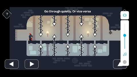 Level 52 tricky castle Tricky castle levwl 52 Go through quietly. Or vice versa tricky castle