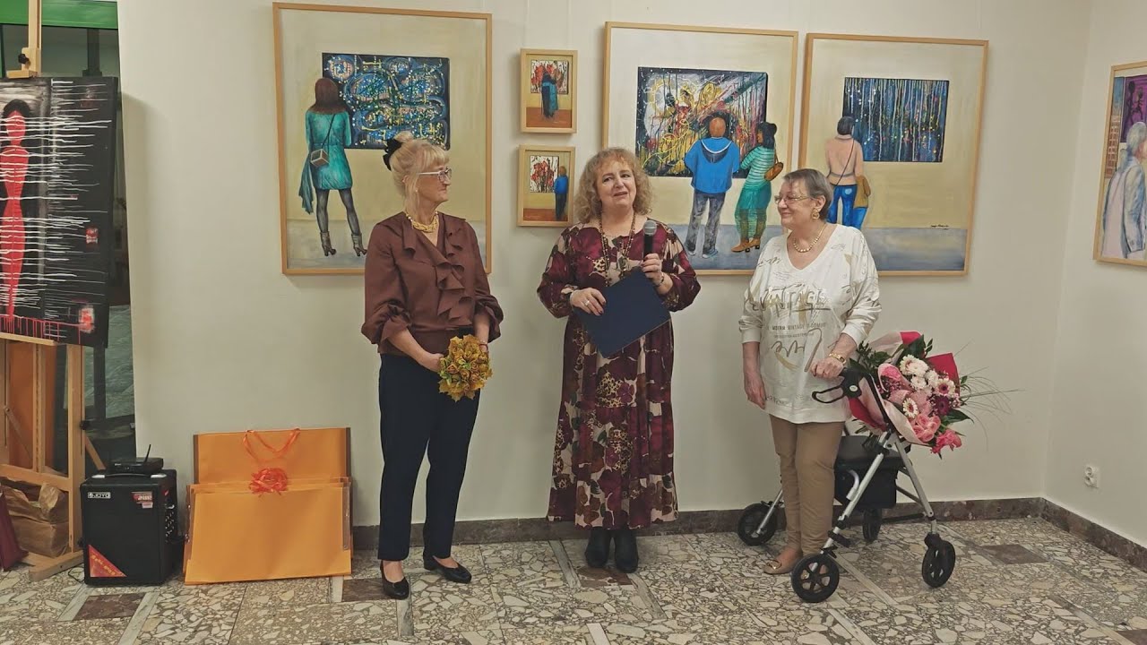 Wernisaż Marii Maryli Wierzbowskiej w Galerii Sztuki Gromada