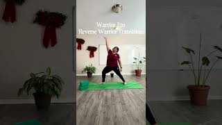 Warrior 2 to Reverse Warrior | Alignment Tips for a Safer Transition #yogaforbeginners