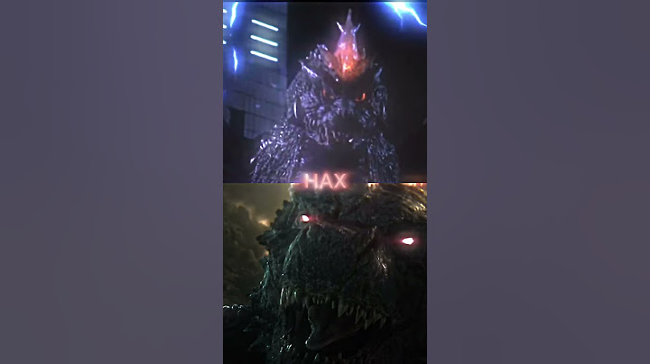 Evolved Godzilla vs Space Godzilla | Godzilla x Kong The New Empire