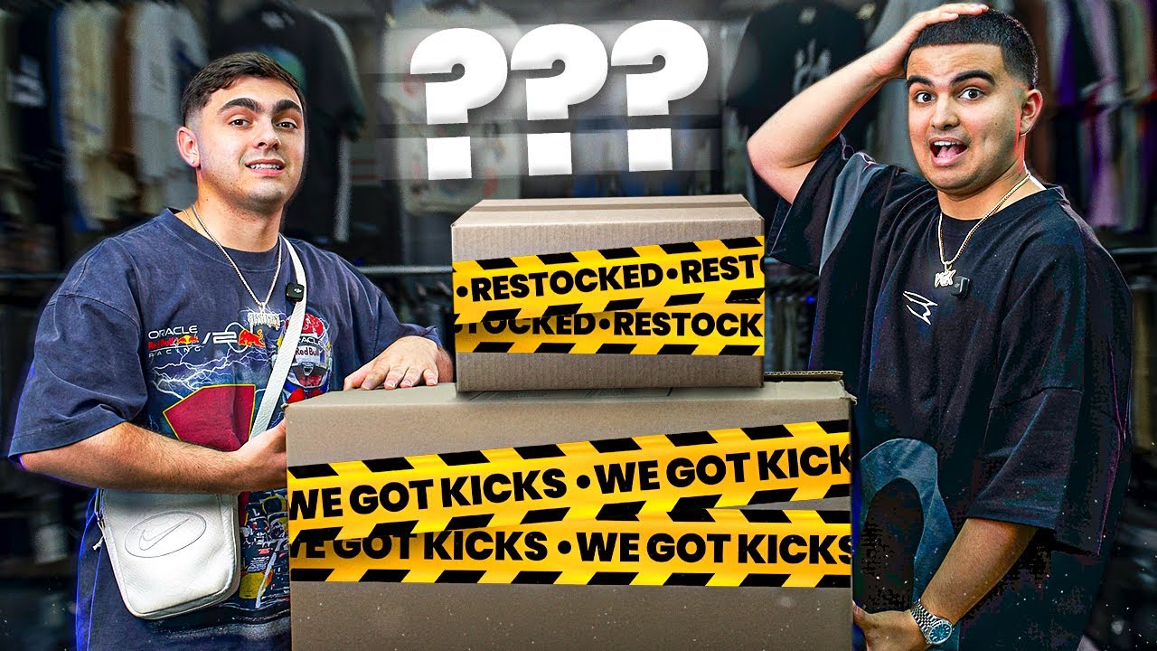$2,000 MYSTERY BOX TRADE CON JORGE ANDRES WE GOT KICKS!