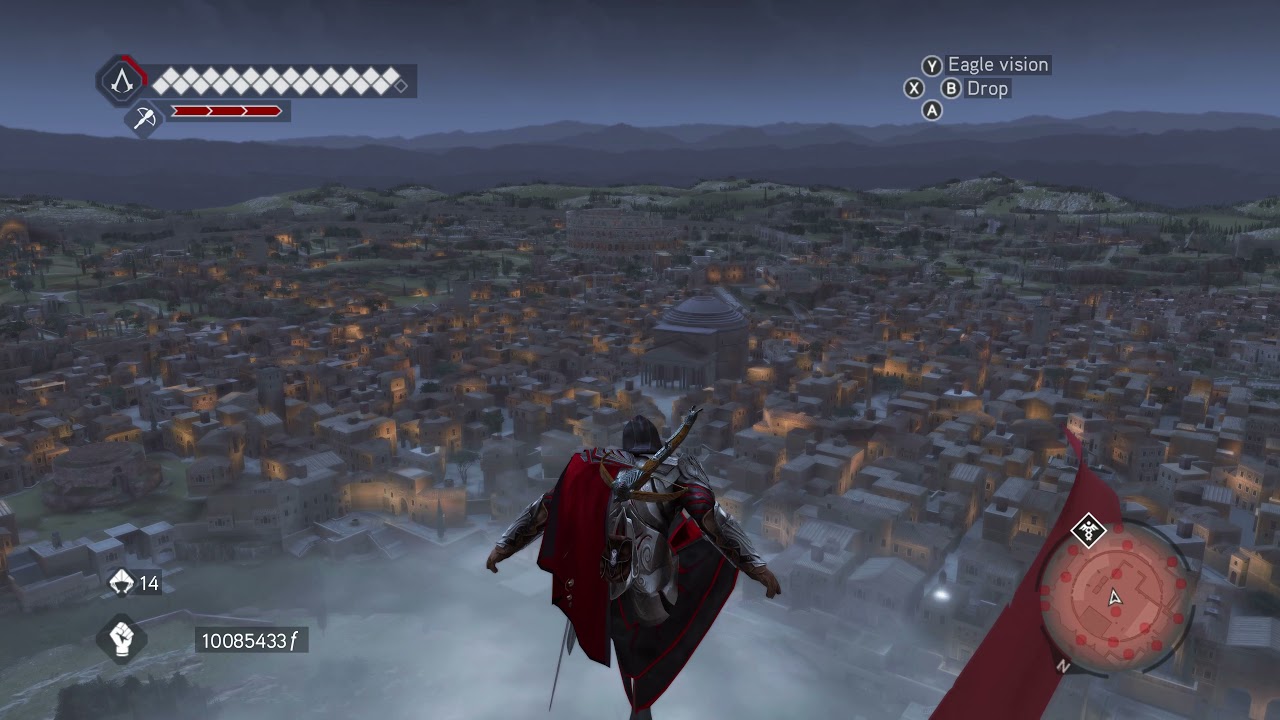 Assassins Creed Brotherhood | Rome | Vaticano View - YouTube
