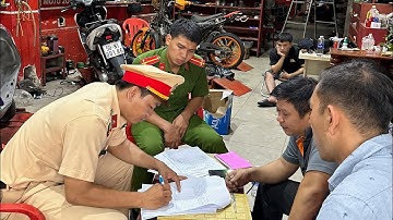 Công an TPHCM đột kích nhiều lò "độ" xe cho các dân chơi quy mô lớn