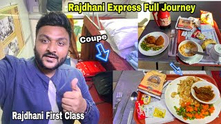 Rajdhani Express First Class Coupe Food Review | Howrah to New Delhi || Indian Railways | Irctc Food