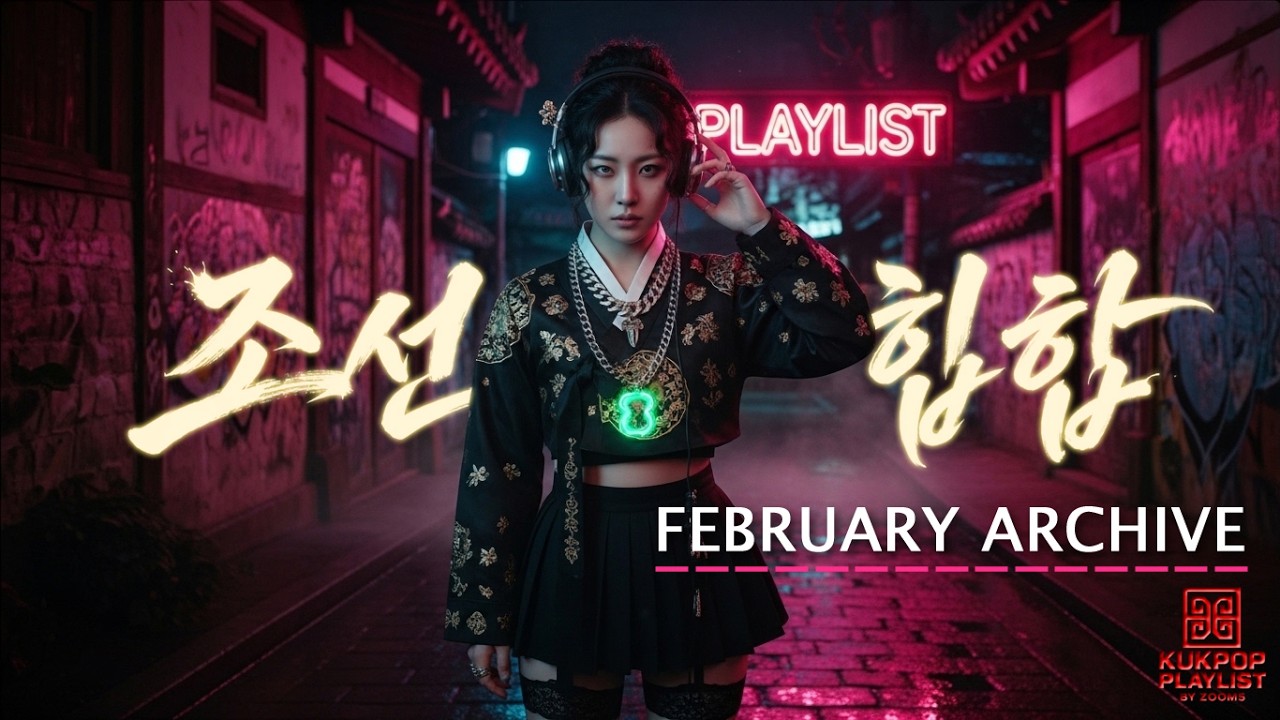 국팝🎧플리《조선힙합 플레이리스트 No.11》2월 결산 #조선팝 #조선힙합 #국악힙합 #퓨전국악 #송소희 #쇼미더머니12  #smtm12 #알앤비 #힙합플리 #사극힙합 #국팝