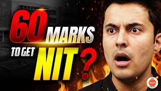 JEE 2026 : SAFE SCORE to GET NIT CSE 😱 | JEE 2026 | Category Wise Safe Score for NIT | Shreyas Sir