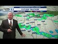 A soggy start to our week