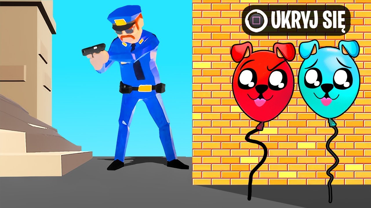 UCIEKAMY PRZED POLICJĄ! 👮🚔