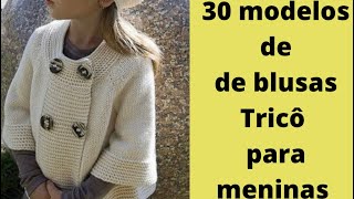 30 modelos de blusas de tricô para meninas - thptnganamst.edu.vn