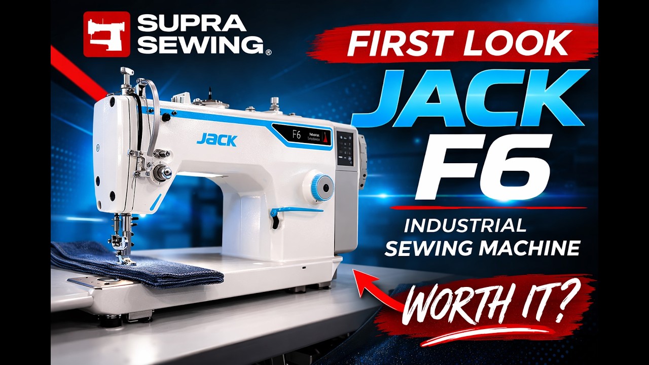 JACK® F6 – Single Needle Direct Drive Lockstitch Machine