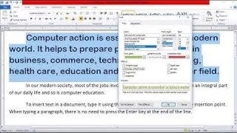 Computer Science Class 9 FBISE Unit # 3 Topic: Formatting Text