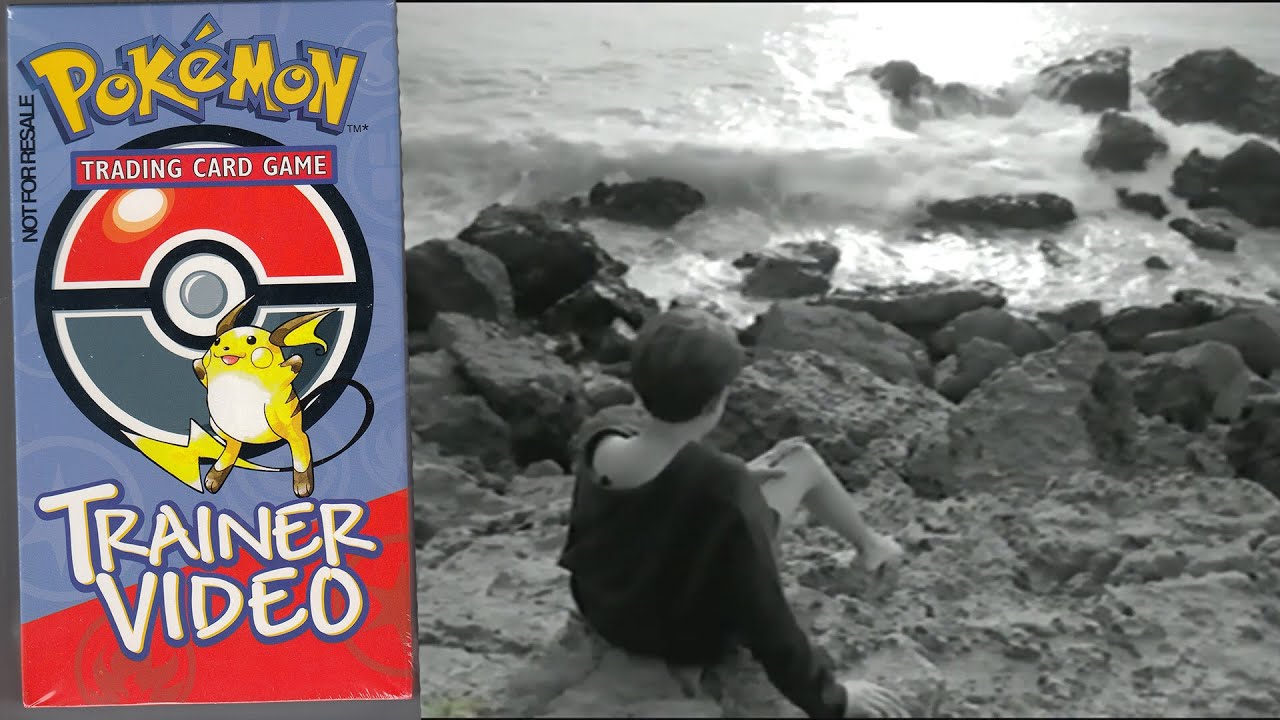 pokemon trading card game trainer video Watching the 1999 Pokemon TCG trainer VHS video with Zen!