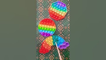 Oddly Satisfying Pop It #shorts #popit #marbles #fidget #trending 🎃 6