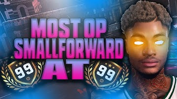NBA2K19 MOST OP SMALLFORWARD BUILD AT 99OVR! INSANE STATS PURE DEMIGOD