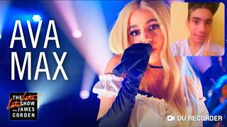 A nova Lady gaga ? Reagindo a Ava max (sweet but psycho ) - Performance