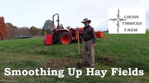 Stenen uit de hooivelden graven